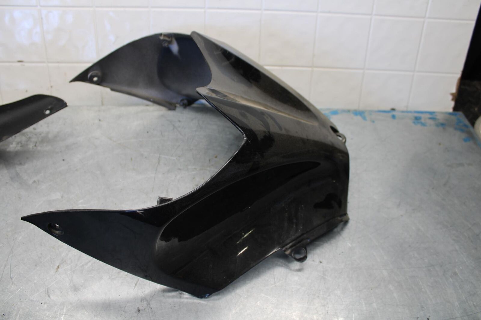 06-07 KAWASAKI NINJA ZX14R AFTERMARKET FRONT UPPER NOSE FAIRING COWL TANK BB433