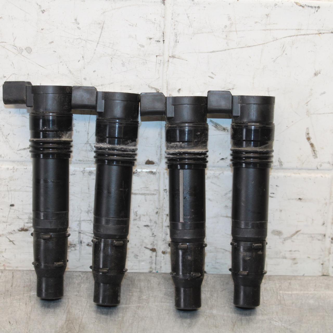 2011 Kawasaki Ninja ZX10R ZX1000K ABS IGNITION COILS COIL SPARK PLUG CAPS BB555