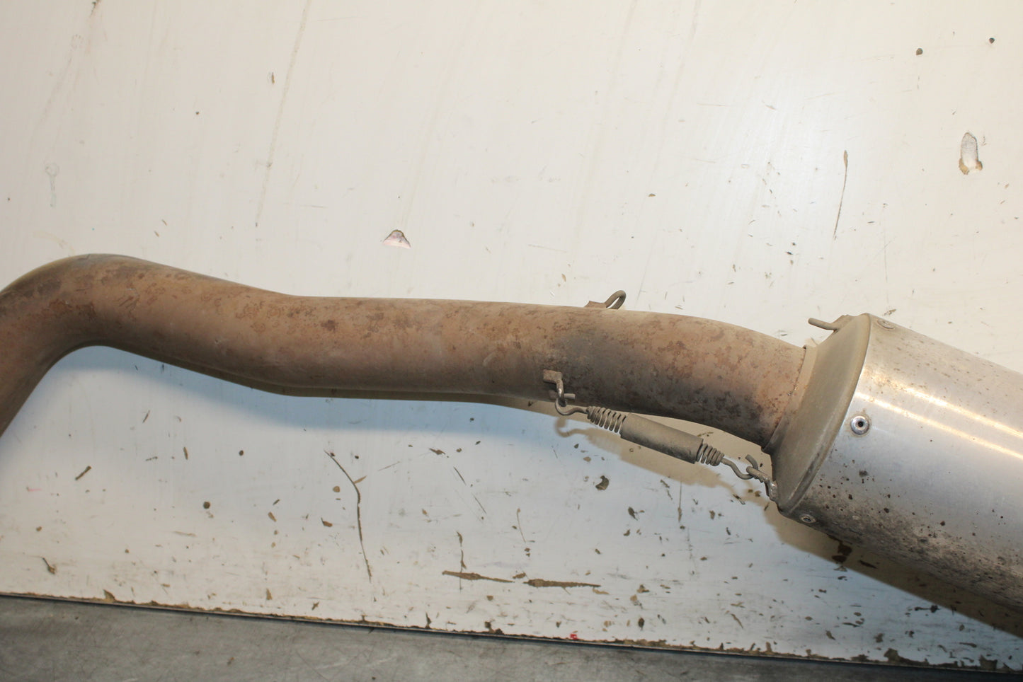 05-06 HONDA CBR600RR AFTERMARKET JARDINE EXHAUST PIPE MUFFLER SLIP ON BB739