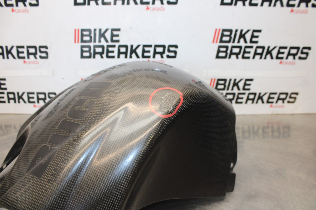 04 BUELL FIREBOLT XB12R CB - CARBON FIBER GAS TANK FUEL CELL COVER FAIRING BB903