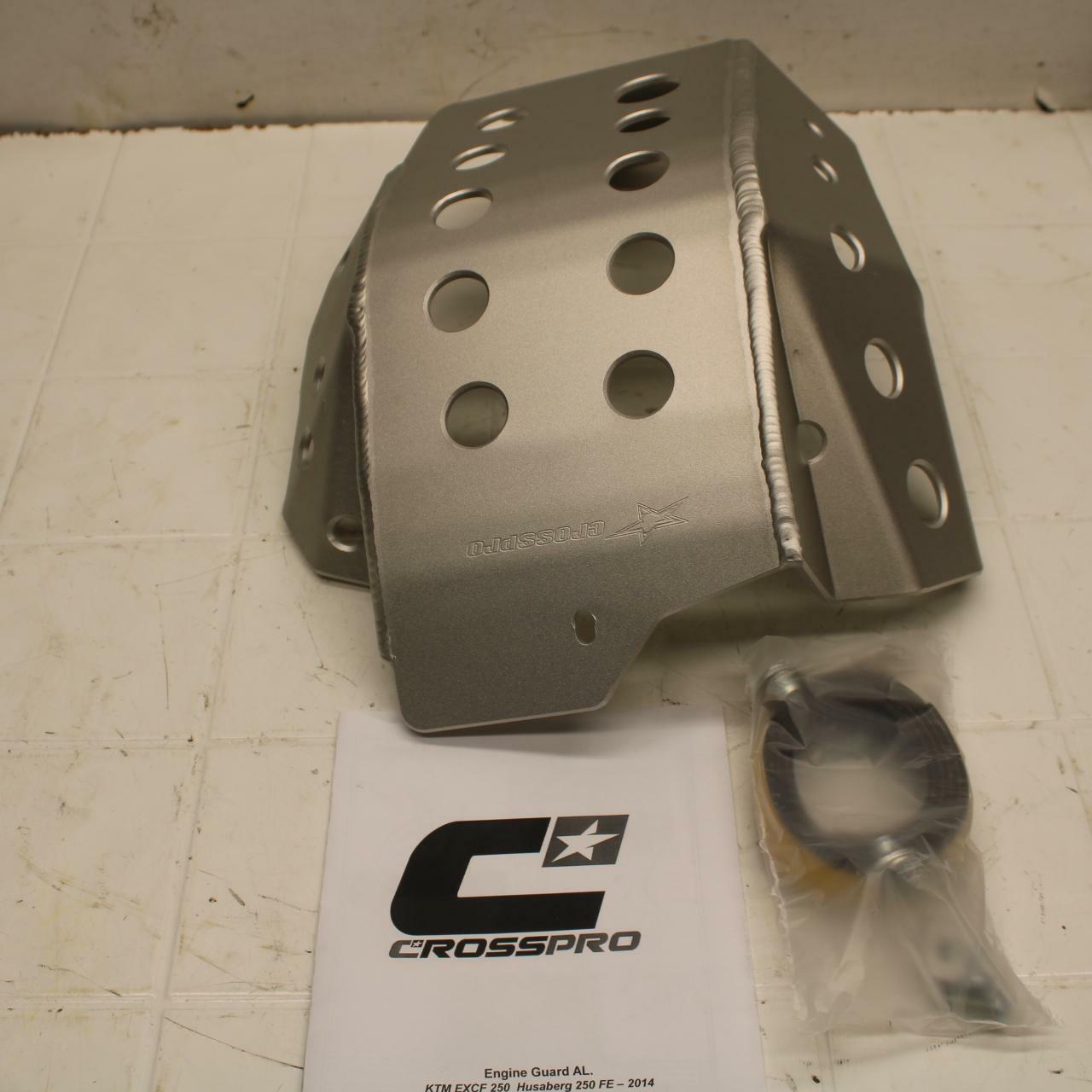 14 KTM 250 EXC F CROSSPRO LOWER BOTTOM SKID PLATE GUARD SHIELD