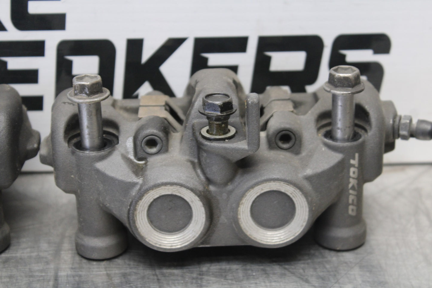 08 KAWASAKI NINJA ZX10R RIGHT LEFT FRONT BRAKE CALIPER SET PAIR CALIPERS BB201