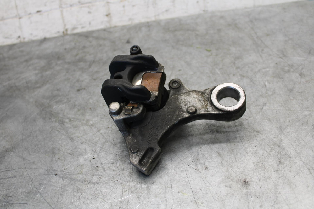 07-12 HONDA CBR600RR REAR BACK BRAKE CALIPER W MOUNT BRACKET 43150-MFJ-D01 BB542