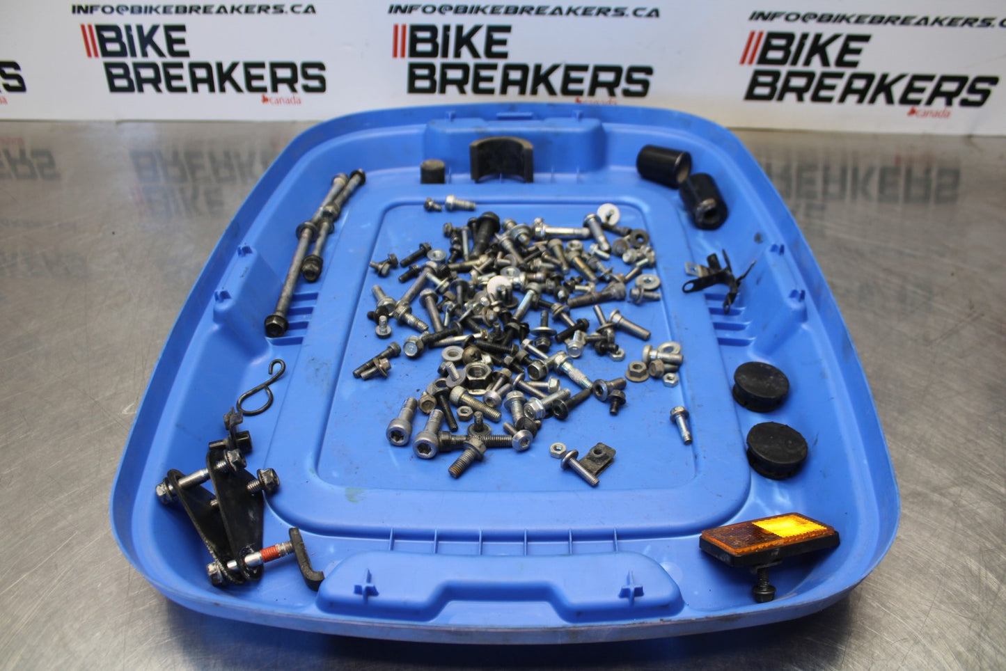 08-18 KAWASAKI KLR650 MOUNTING BOLTS HARDWARE MOTOR SCREWS BB183