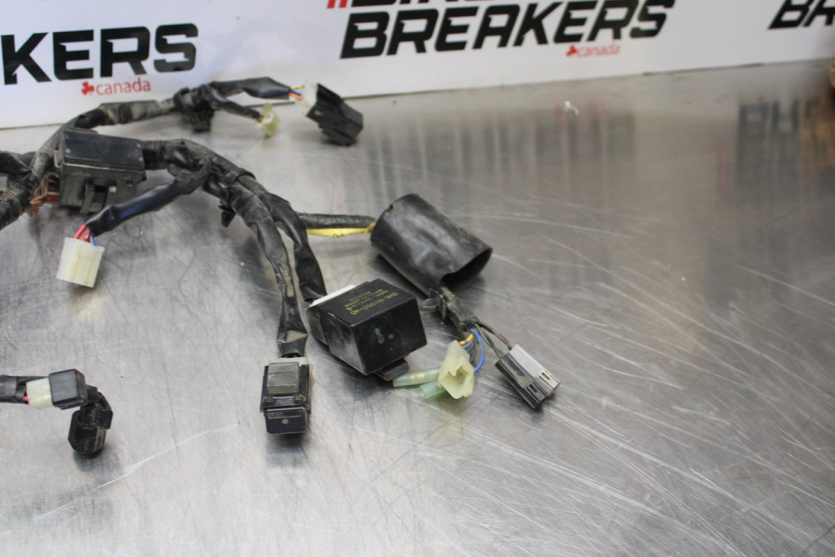 09-15 YAMAHA FZ6R MAIN ENGINE WIRING HARNESS MOTOR WIRE LOOM BB161