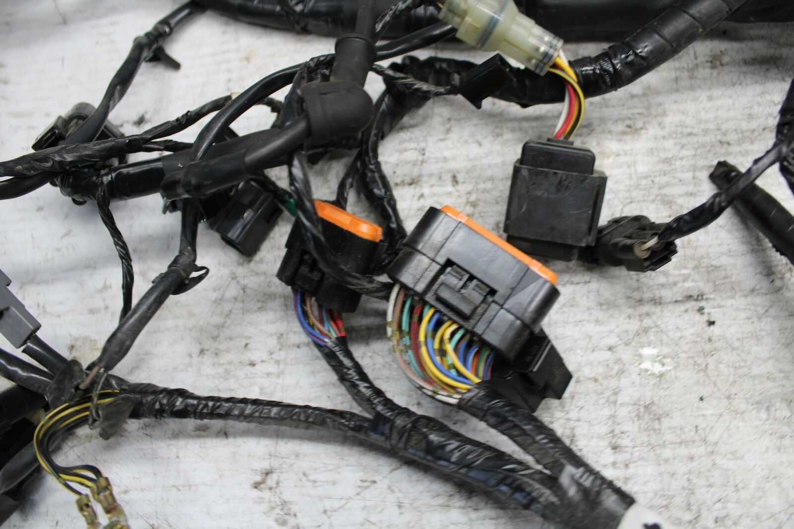 07-09 KAWASAKI VERSYS 650 MAIN ENGINE WIRING HARNESS MOTOR WIRE LOOM BB302
