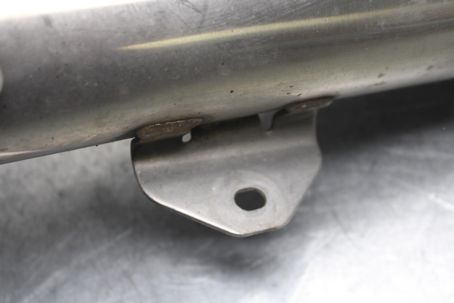 2008 Honda CBF1000 EXHAUST PIPE MUFFLER SLIP ON CAN SILENCER BB641