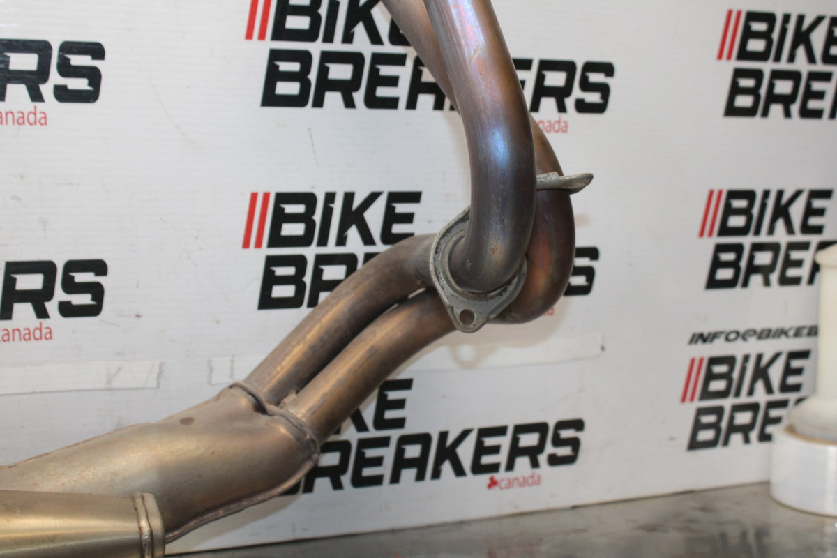 12 KAWASAKI NINJA 650 EX650E FULL EXHAUST SYSTEM HEADERS PIPE MUFFLER BB926