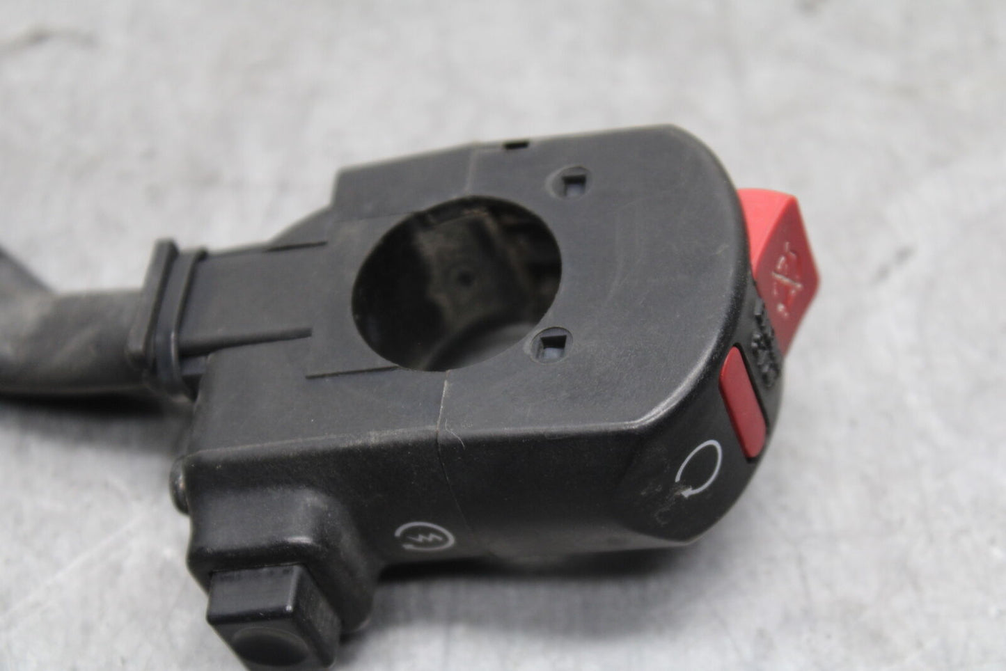 07-12 HONDA CBR600RR RIGHT CLIP ON HANDLE KILL OFF START SWITCH SWITCHES BB672
