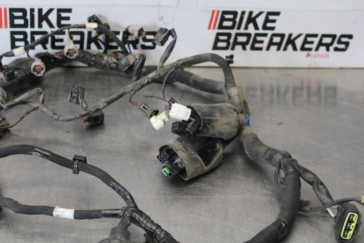13-18 KAWASAKI NINJA ZX6R MAIN ENGINE WIRING HARNESS MOTOR WIRE LOOM BB908