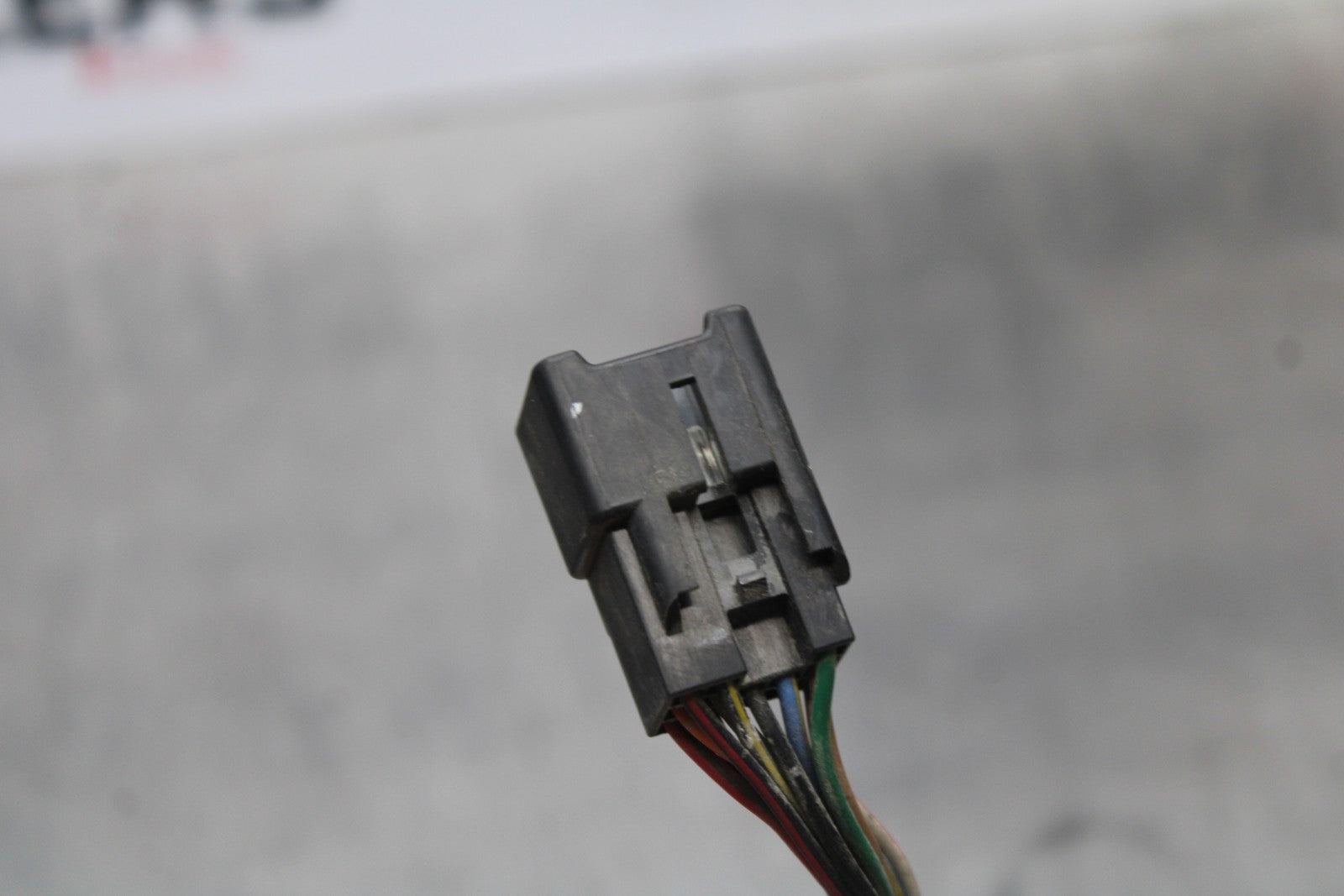 07-08 KAWASAKI NINJA ZX6R LEFT CLIP ON HANDLE HORN SIGNALS SWITCH SWITCHES BB203