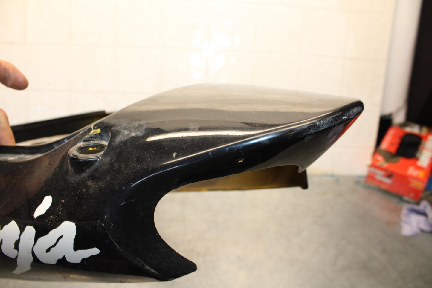 2001 Kawasaki Ninja ZX6 ZX600E REAR BACK TAIL FAIRING COWL SHROUD BB489