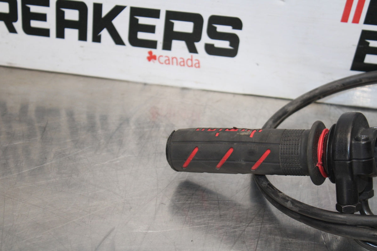 15 APRILIA RSV4 FACTORY APRC THROTTLE CABLES/ ACCELERATOR POSITION SENSOR BB901