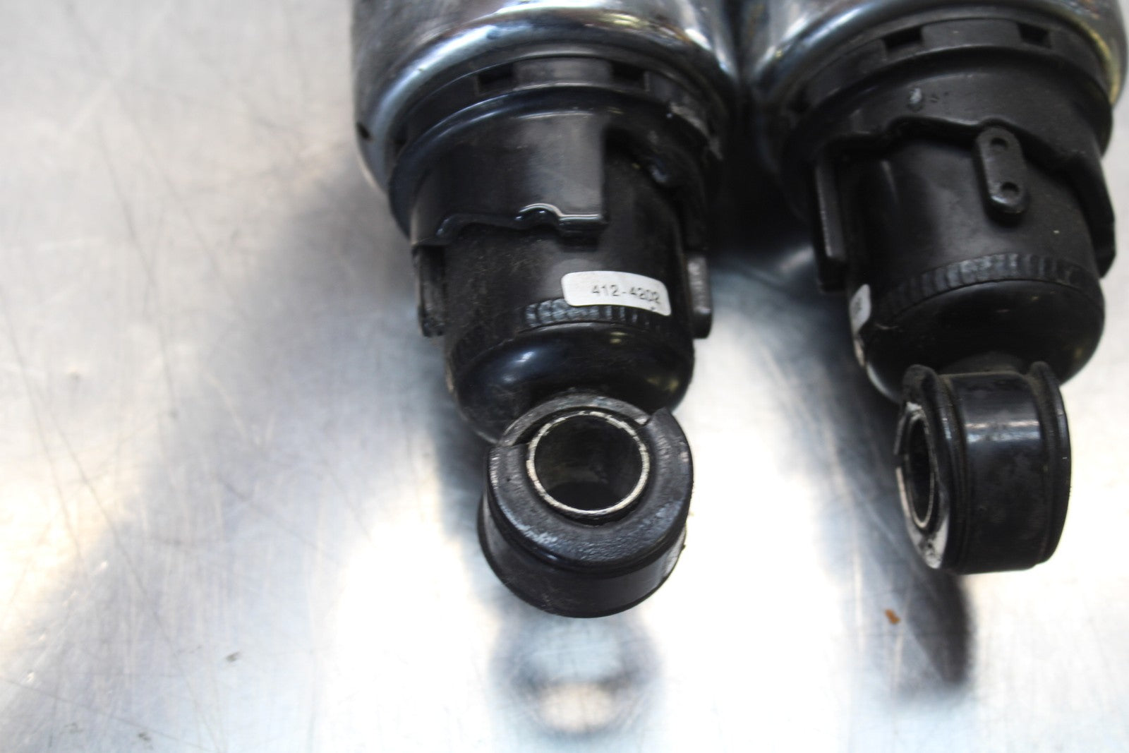 03-08 KAWASAKI VULCAN 1600 12' REAR BACK SHOCK ABSORBER SET PAIR BB196