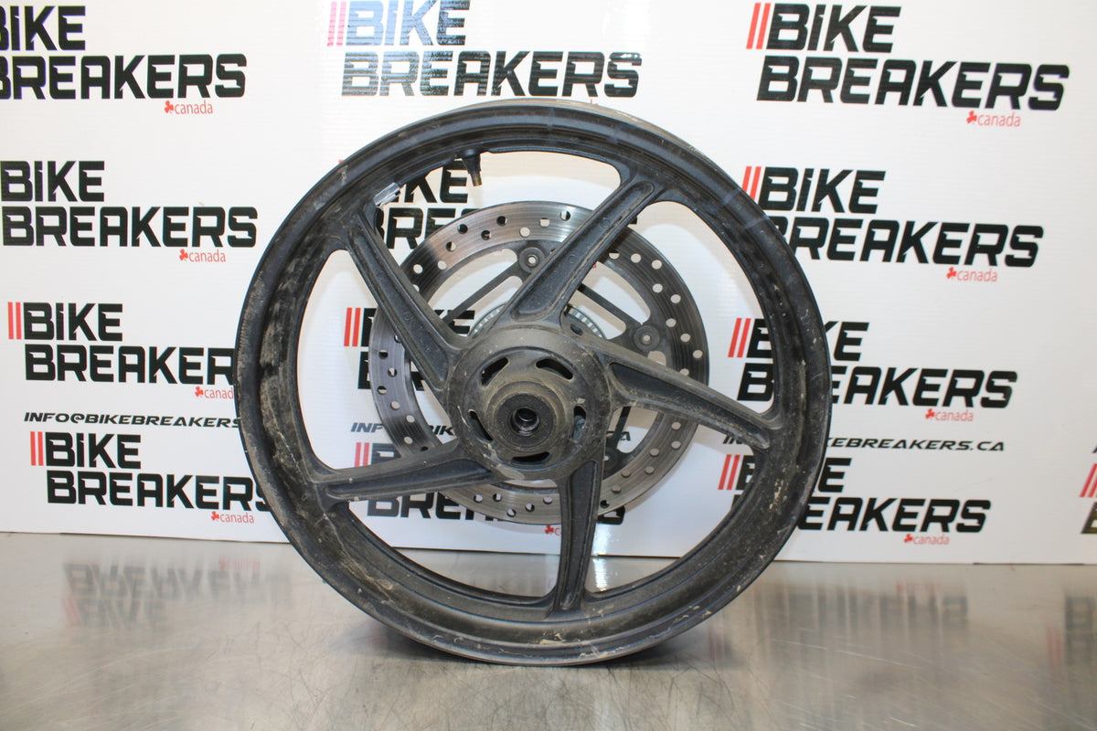 15-16 HONDA CB300F FRONT WHEEL FRONT RIM & ROTOR BB150