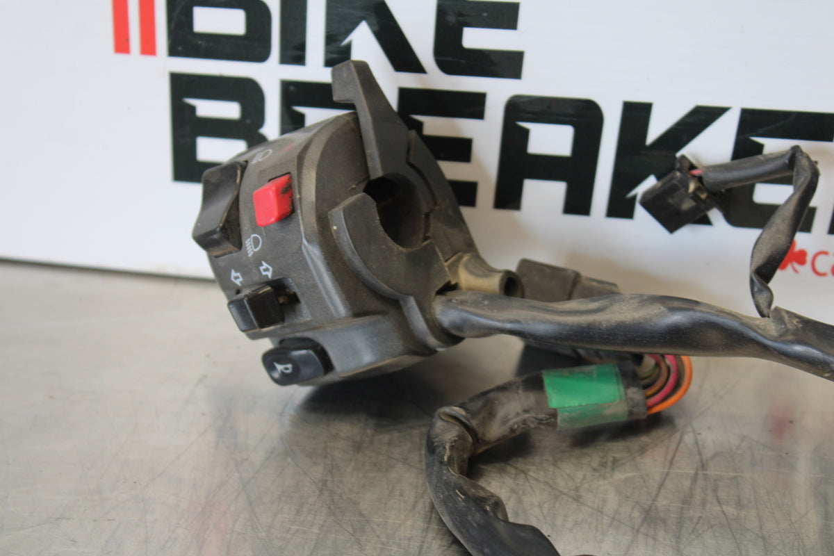 03-06 KAWASAKI Z1000 LEFT CLIP ON HANDLE HORN SIGNALS SWITCH SWITCHES BB164