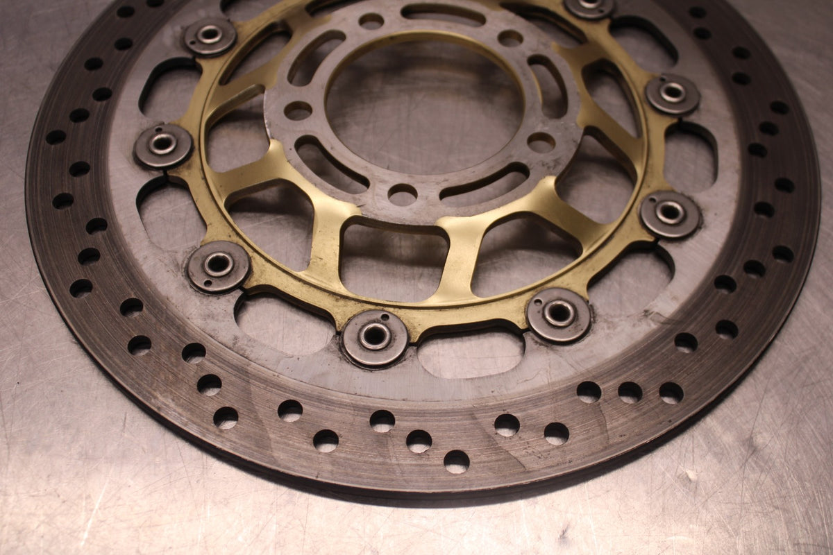 05-08 TRIUMPH SPEED TRIPLE 1050 FRONT LEFT RIGHT BRAKE ROTORS DISCS BB933