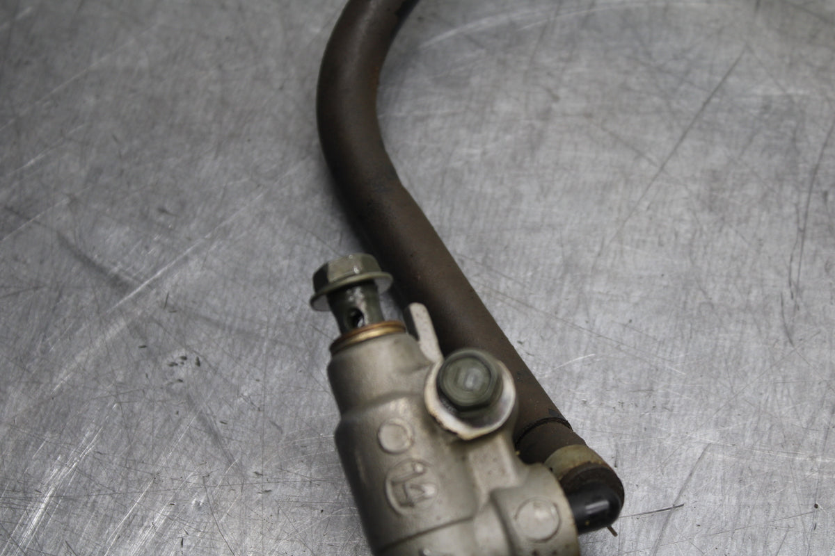 03-06 SUZUKI QUADSPORT Z400 REAR BACK BRAKE MASTER CYLINDER W RESERVOIR BB126
