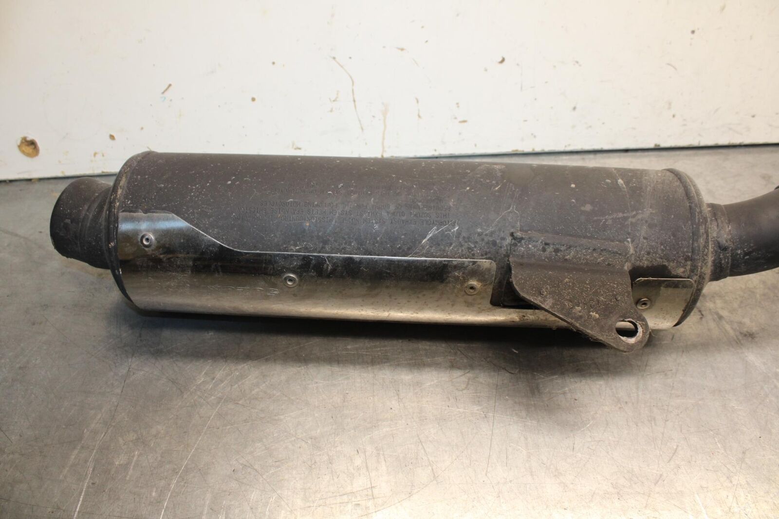 04-09 SUZUKI GS 500 FH GS500F FULL EXHAUST SYSTEM HEADERS PIPE MUFFLER BB97