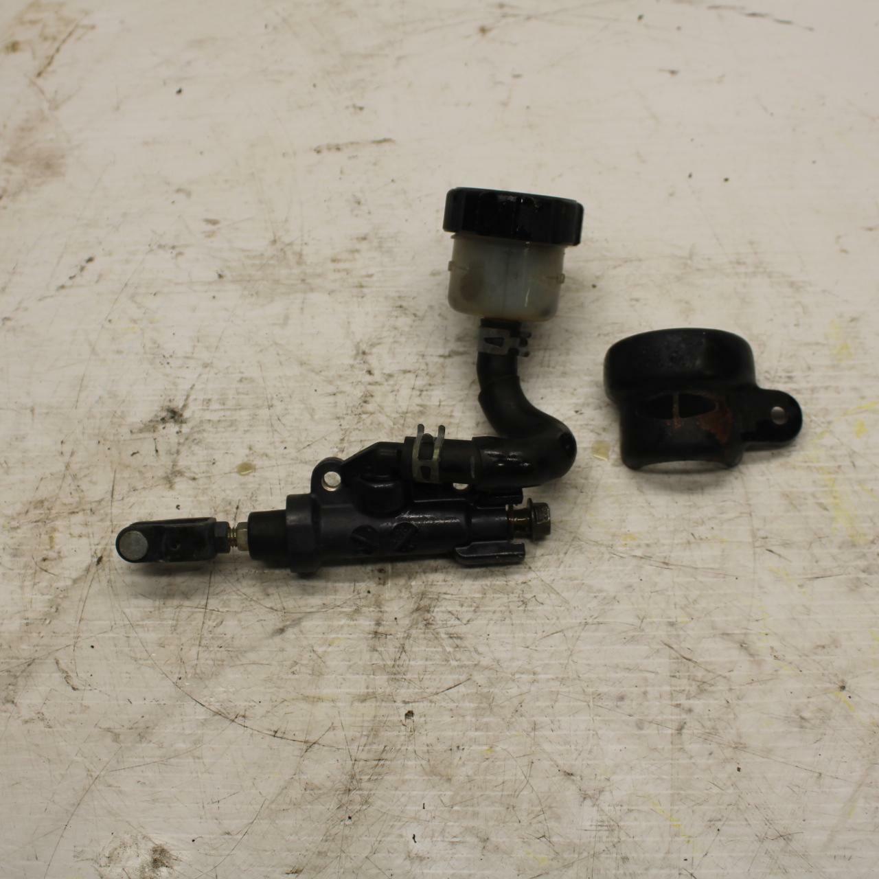 03-04 YAMAHA ROAD STAR 1600 REAR BACK BRAKE MASTER CYLINDER W RESERVOIR BB279
