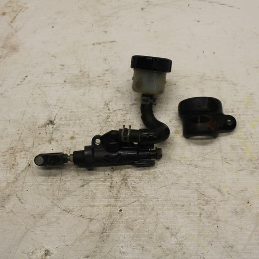 03-04 YAMAHA ROAD STAR 1600 REAR BACK BRAKE MASTER CYLINDER W RESERVOIR BB279
