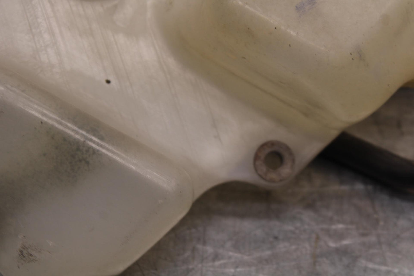 09-12 KAWASAKI NINJA ZX6R ZX600R COOLANT WATER TANK RESERVOIR 43078-0057  BB617