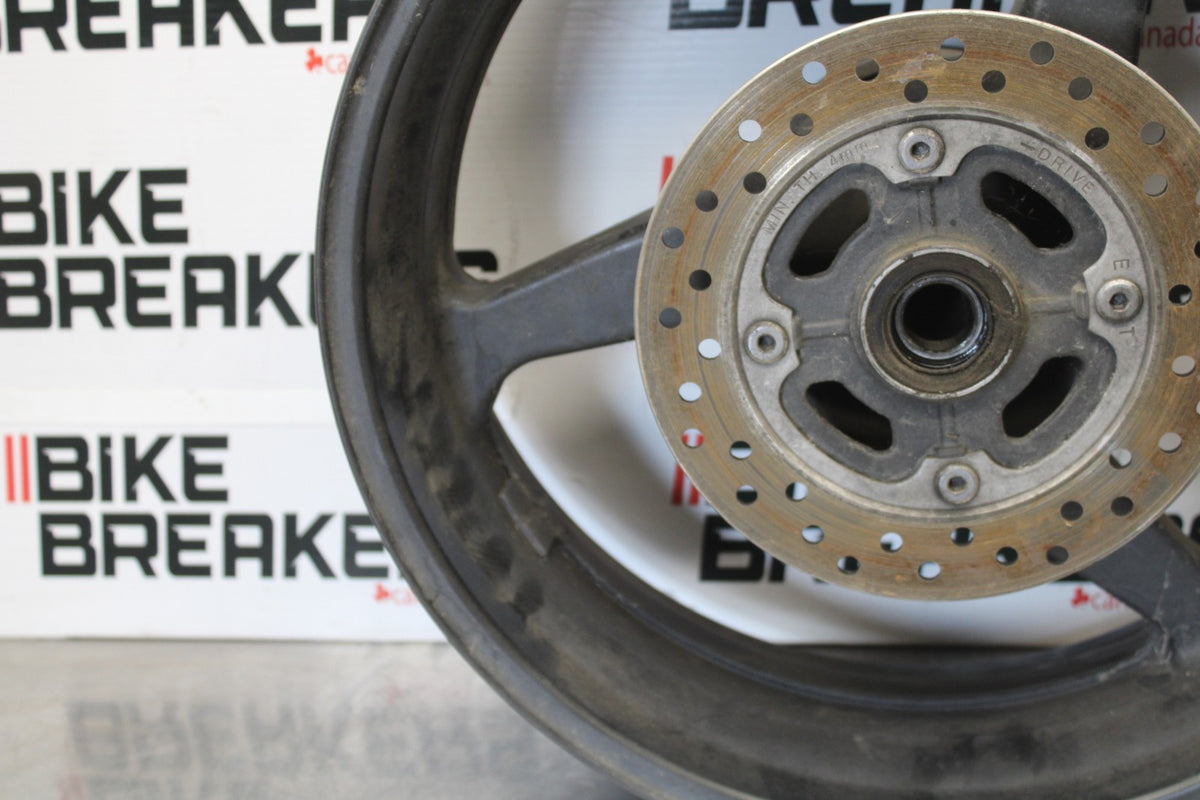 05-06 HONDA CBR600RR REAR WHEEL BACK RIM & ROTOR BB893