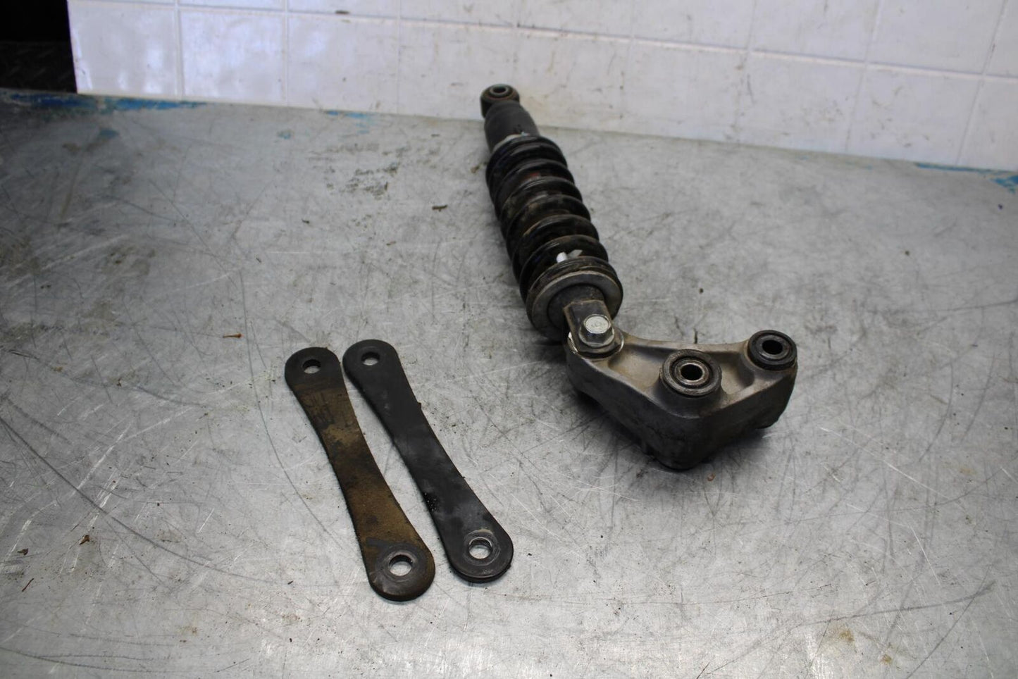 13-17 KAWASAKI NINJA 300 REAR DOGBONE WITH SHOCK LINKAGE LINK  BB429
