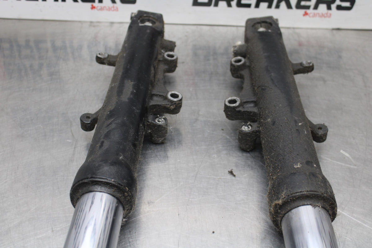 99 KAWASAKI NINJA ZX9R FRONT FORKS SHOCK SUSPENSION SET PAIR BB05