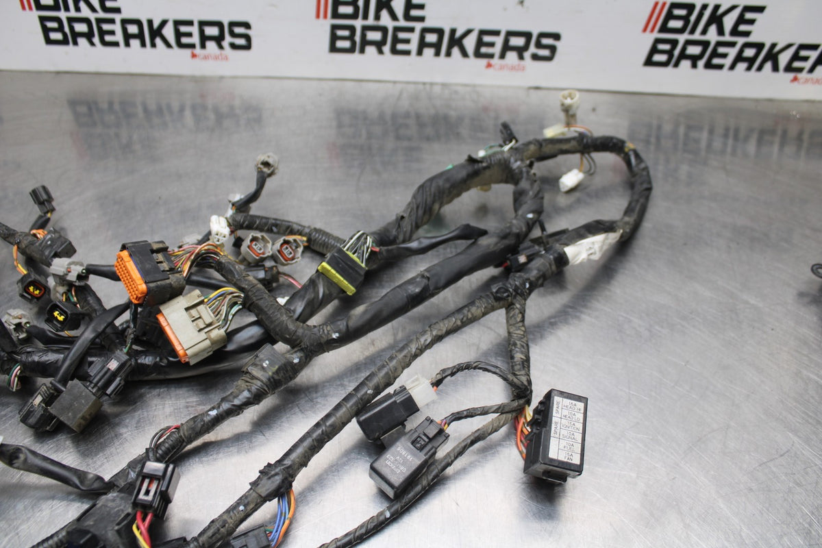 08-10 SUZUKI GSXR 600 MAIN ENGINE WIRING HARNESS MOTOR WIRE LOOM BB835