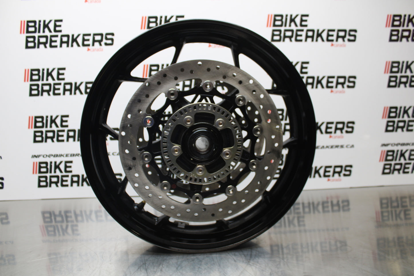 23-24 KAWASAKI NINJA ZX14R NEW!! FRONT WHEEL FRONT RIM & ROTORS BB141