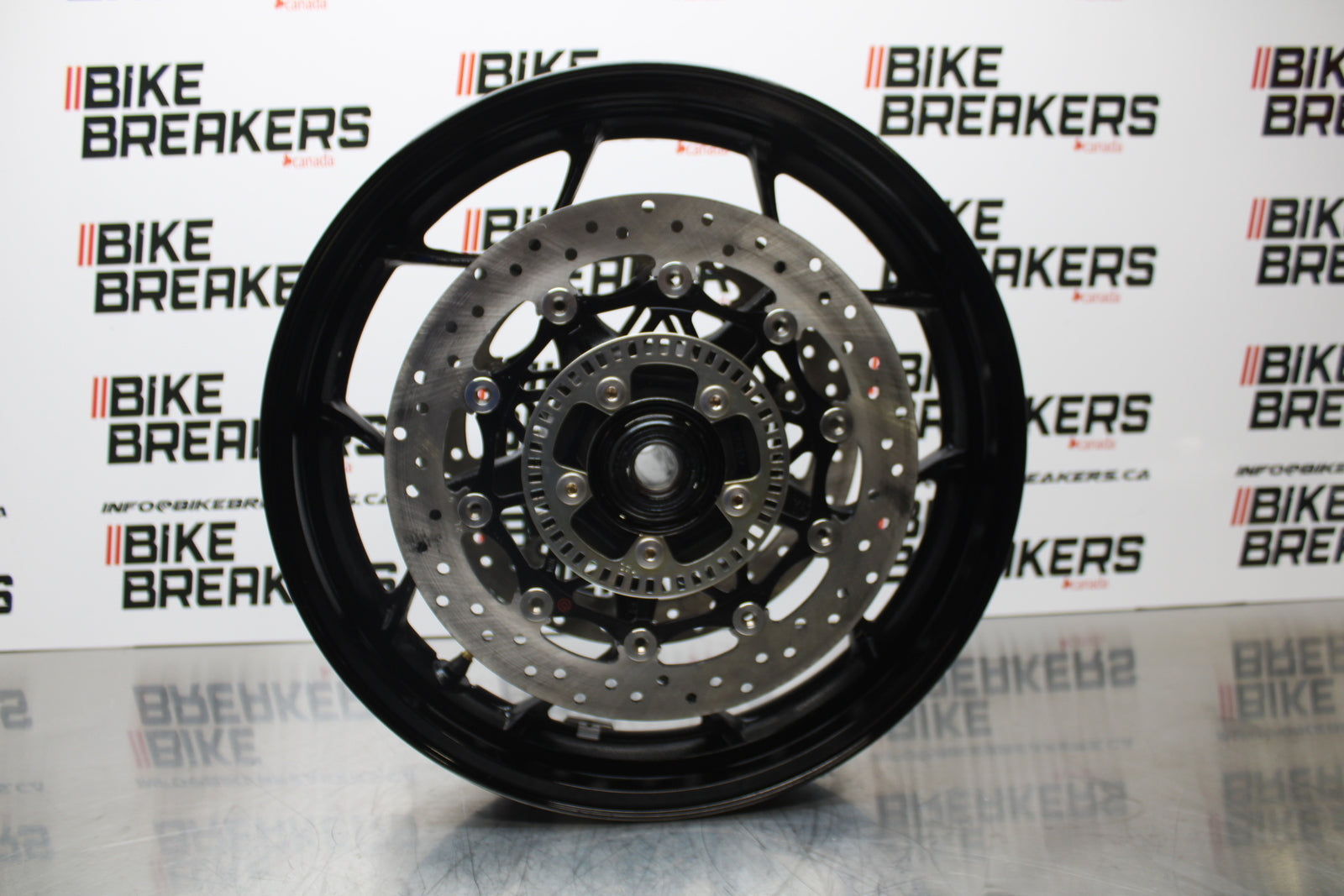 23-24 KAWASAKI NINJA ZX14R NEW!! FRONT WHEEL FRONT RIM & ROTORS BB141