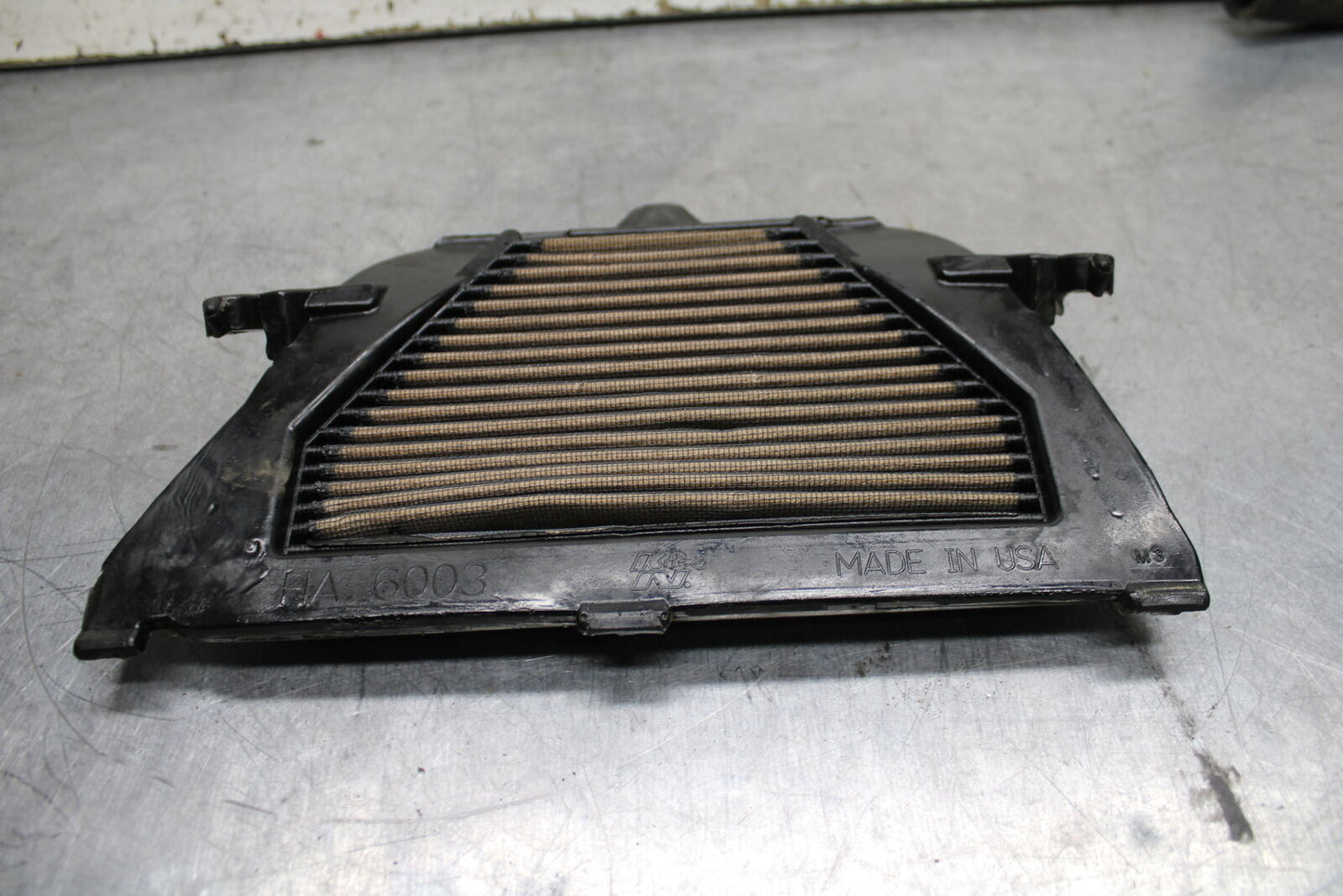 05-06 HONDA CBR600RR AFTERMARKET K&N AIRBOX AIR INTAKE FILTER BB739