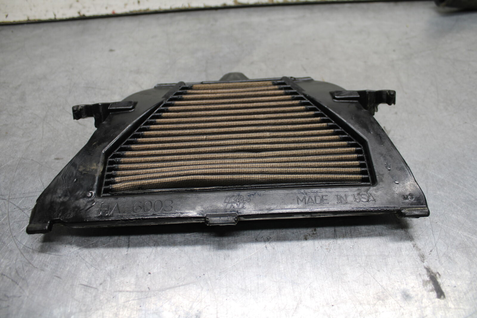 05-06 HONDA CBR600RR AFTERMARKET K&N AIRBOX AIR INTAKE FILTER BB739
