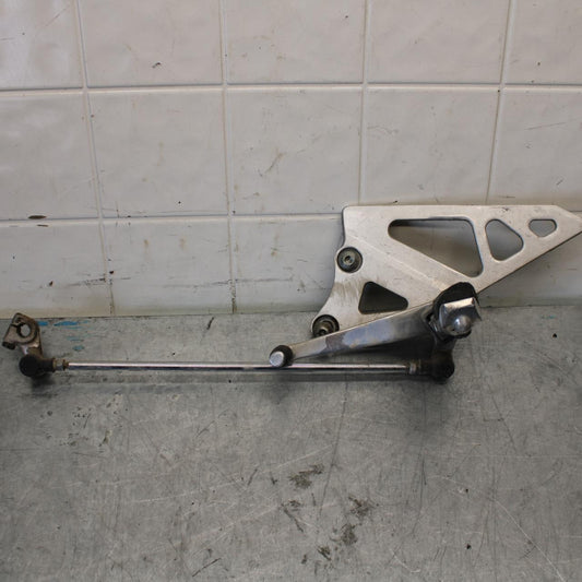 91-92 SUZUKI GSXR1100 GSXR 1100M LEFT REARSET REAR SET FOOT PEG W SHIFTER BB435
