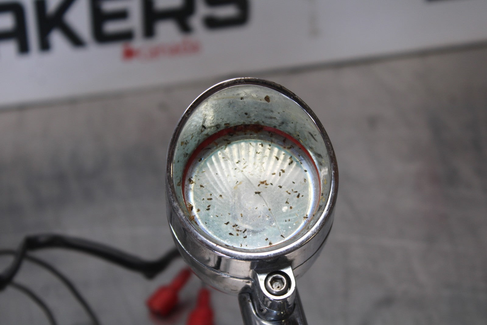 03-08 KAWASAKI VULCAN 1600 FRONT HEAD LIGHT HEADLIGHT SET PAIR BB196