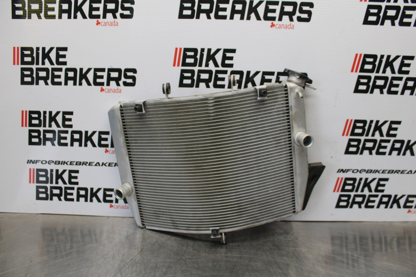 21-23 KAWASAKI NINJA ZX6R ENGINE RADIATOR MOTOR COOLER COOLING RADIATER BB179