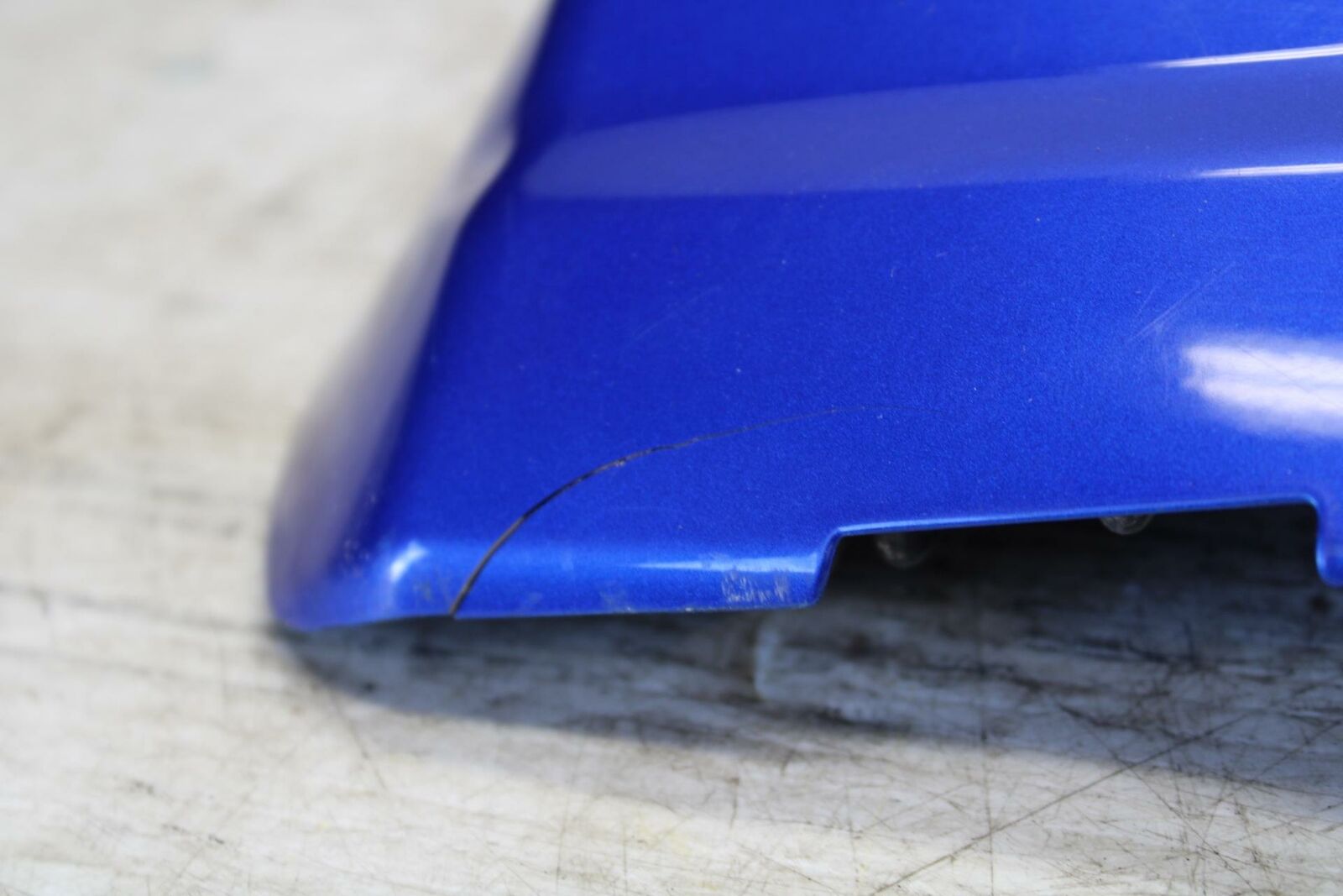 08-09 SUZUKI GSXR600 BLUE REAR BACK SEAT SOLO COWL FAIRING COVER BB156B