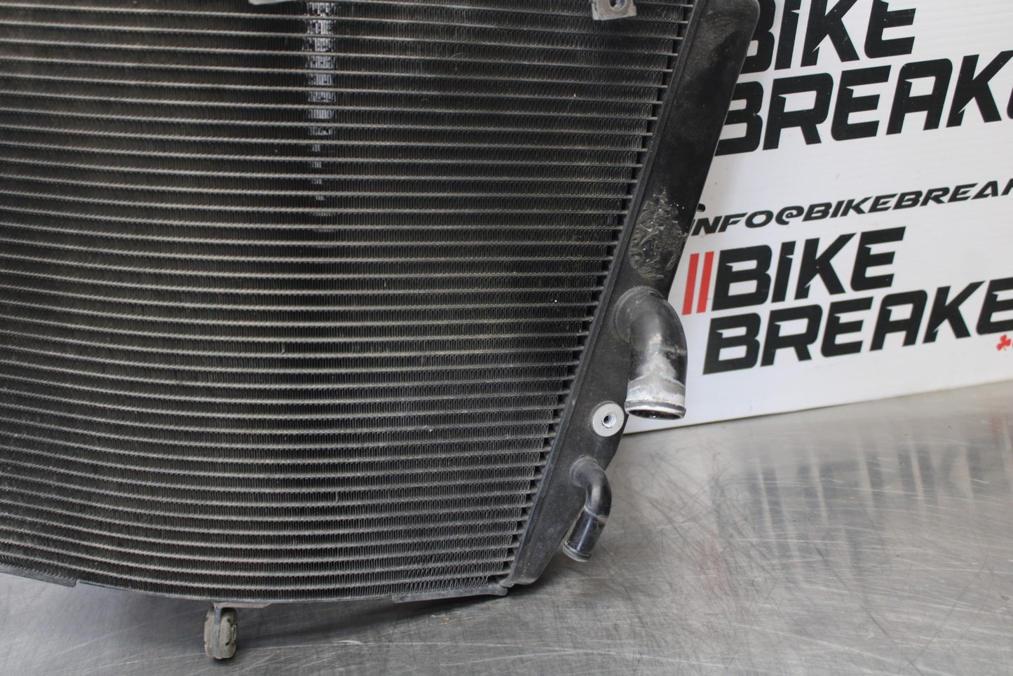 08-10 SUZUKI GSXR 600 ENGINE RADIATOR MOTOR COOLER COOLING RADIATER BB202