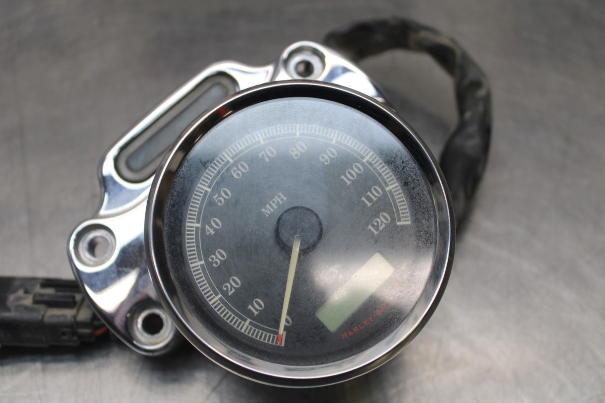 09 HARLEY-DAVIDSON SPORTSTER 1200 CUSTOM XL1200C GAUGES METER SPEEDO BB776