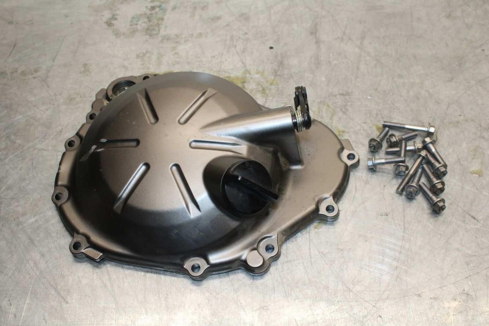 19-20 KAWASAKI NINJA ZX6R ZX636 CLUTCH SIDE ENGINE MOTOR COVER BB419