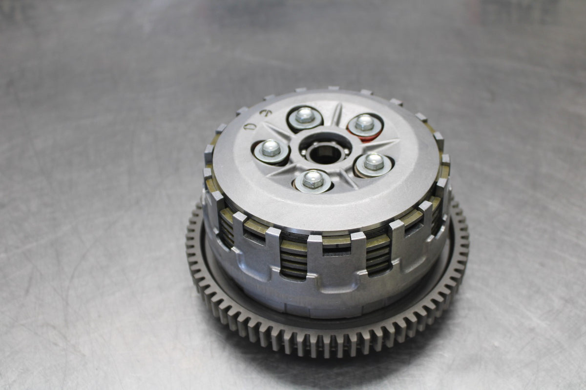 05-06 HONDA CBR600RR COMPLETE CLUTCH W PLATES BASKET HUB BB893