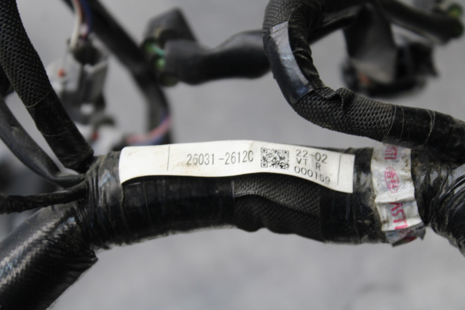 21-23 KAWASAKI NINJA ZX6R MAIN ENGINE WIRING HARNESS MOTOR WIRE LOOM BB179