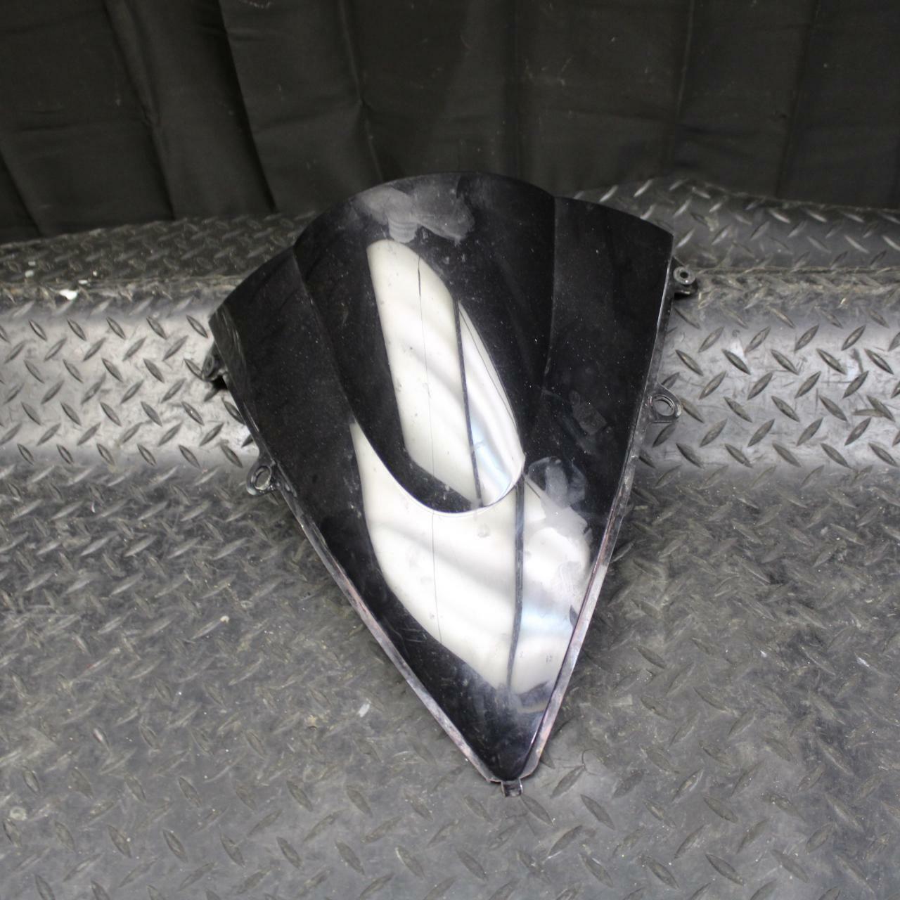 12-16 HONDA CBR1000RR BLACK DOUBLE BUBBLE FRONT WINDSHIELD WINDSCREEN  BB176