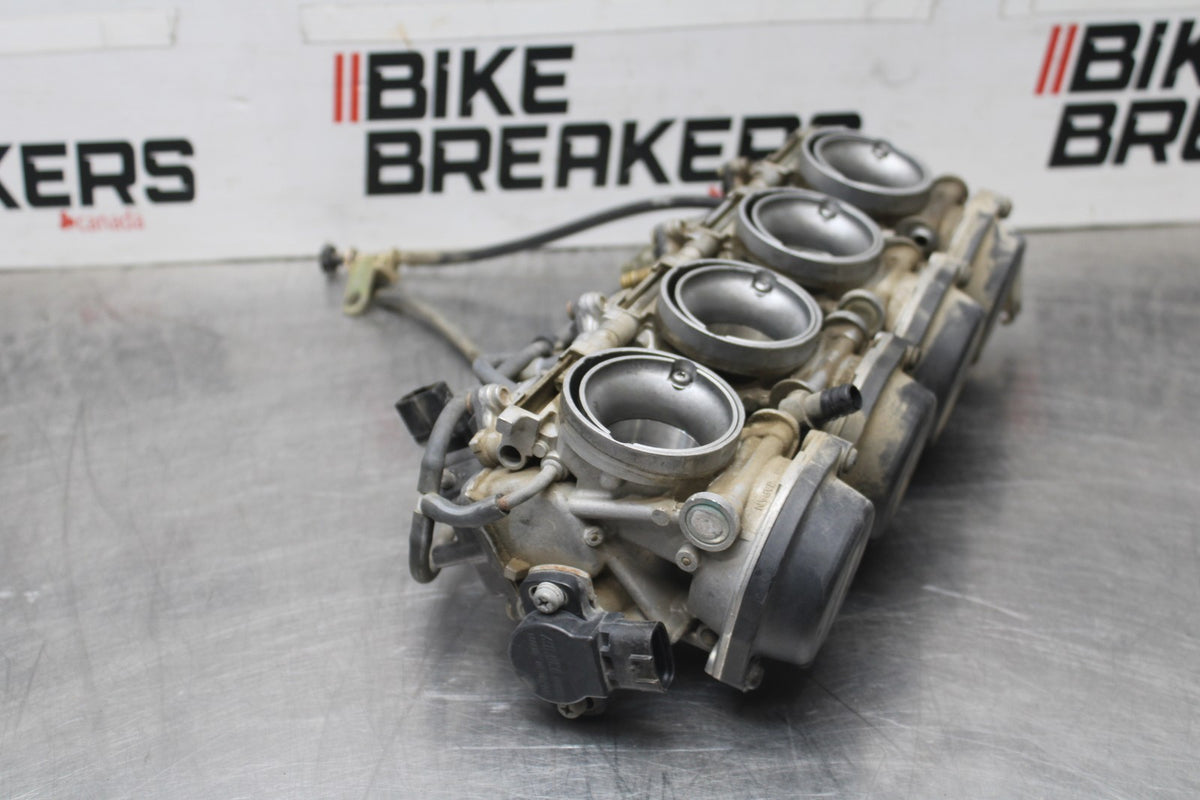 97-00 SUZUKI GSXR600 SRAD CARBS CARBURETORS BB921