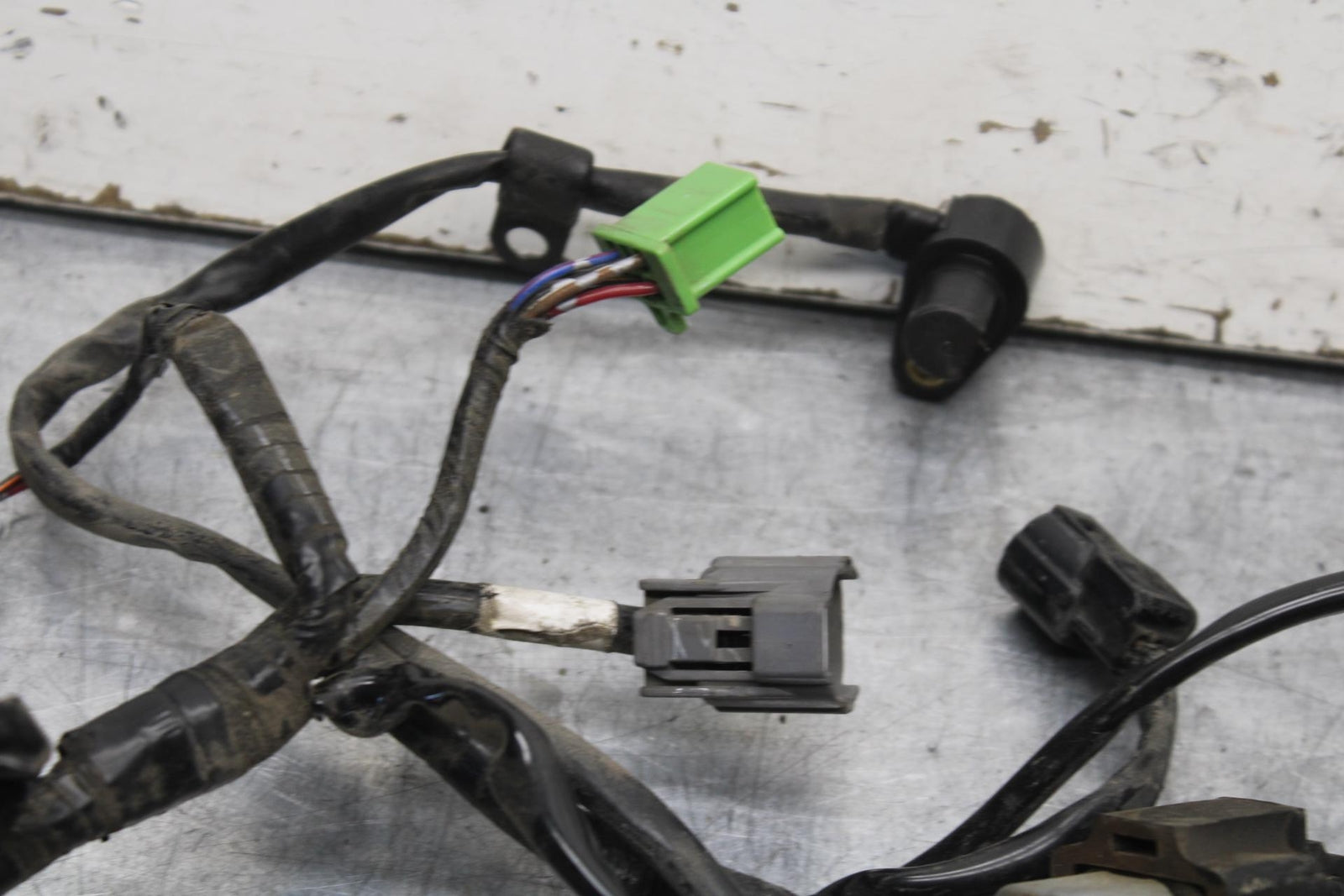 15-16 KAWASAKI EX300 MAIN ENGINE WIRING HARNESS MOTOR WIRE LOOM BB635