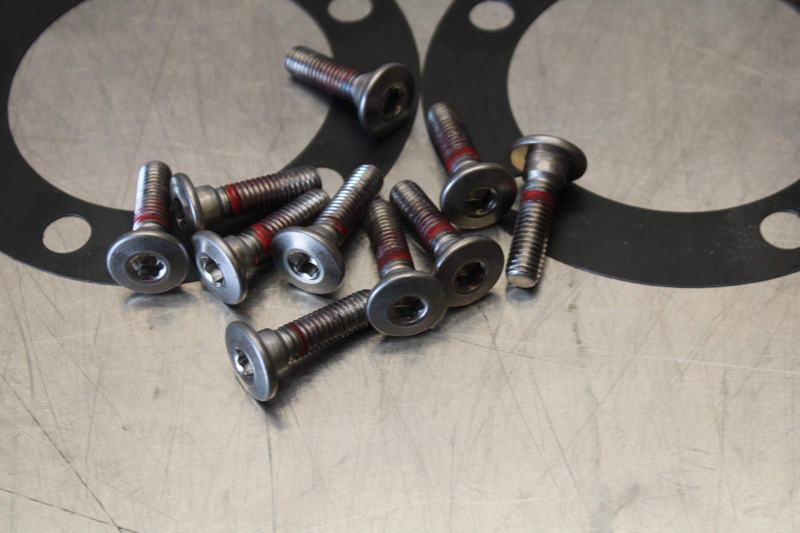 23-24 KAWASAKI NINJA ZX14R FRONT BRAKE ROTOR BOLTS DISC HARDWARE SCREW SET BB757