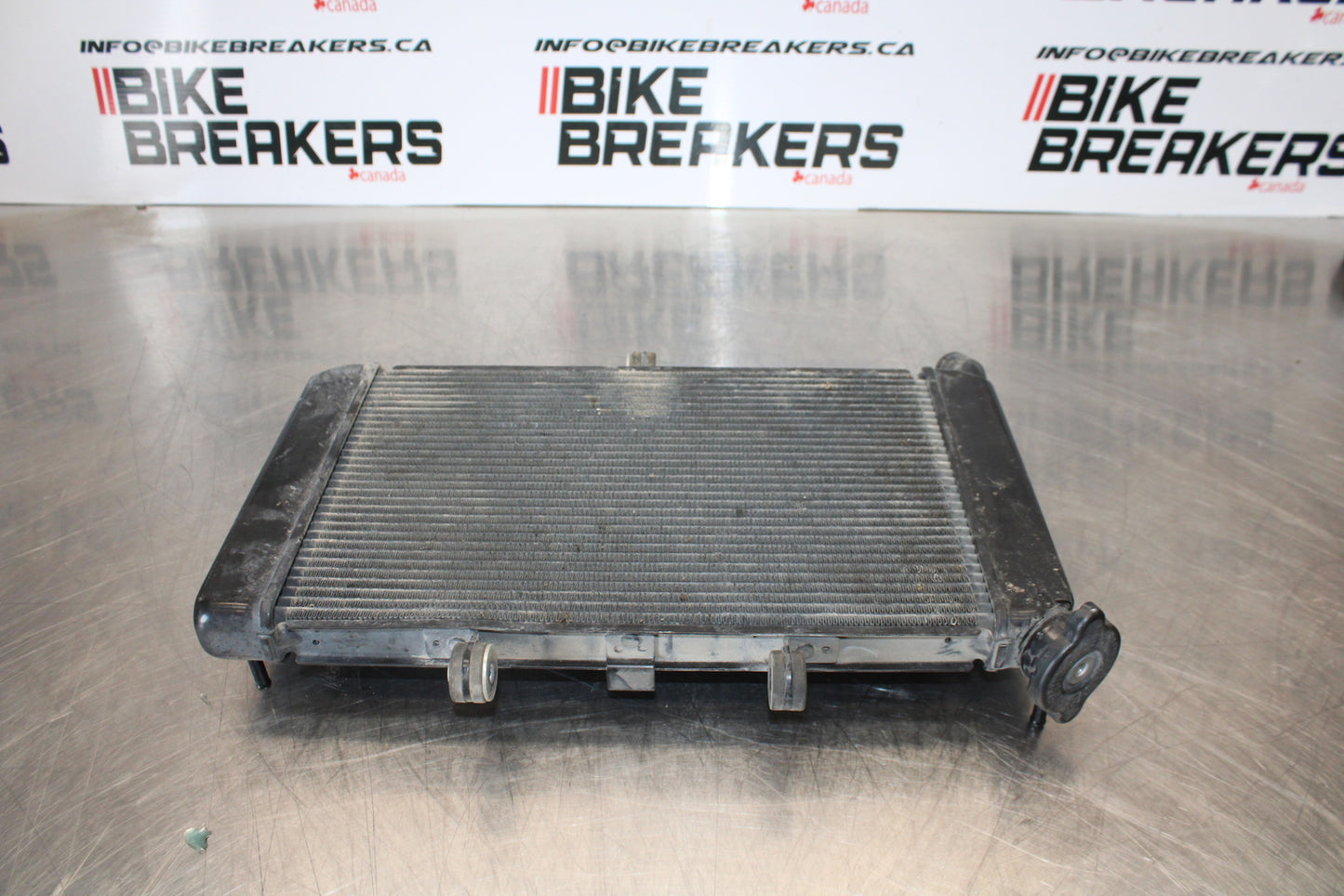 09-15 YAMAHA FZ6R ENGINE RADIATOR MOTOR COOLER COOLING RADIATER BB161