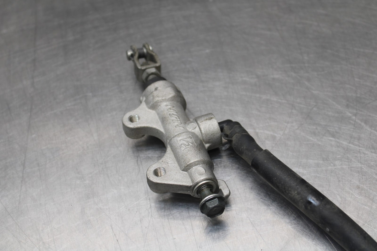 07 KAWASAKI NINJA 650 EX650 REAR BACK BRAKE MASTER CYLINDER W RESERVOIR BB844