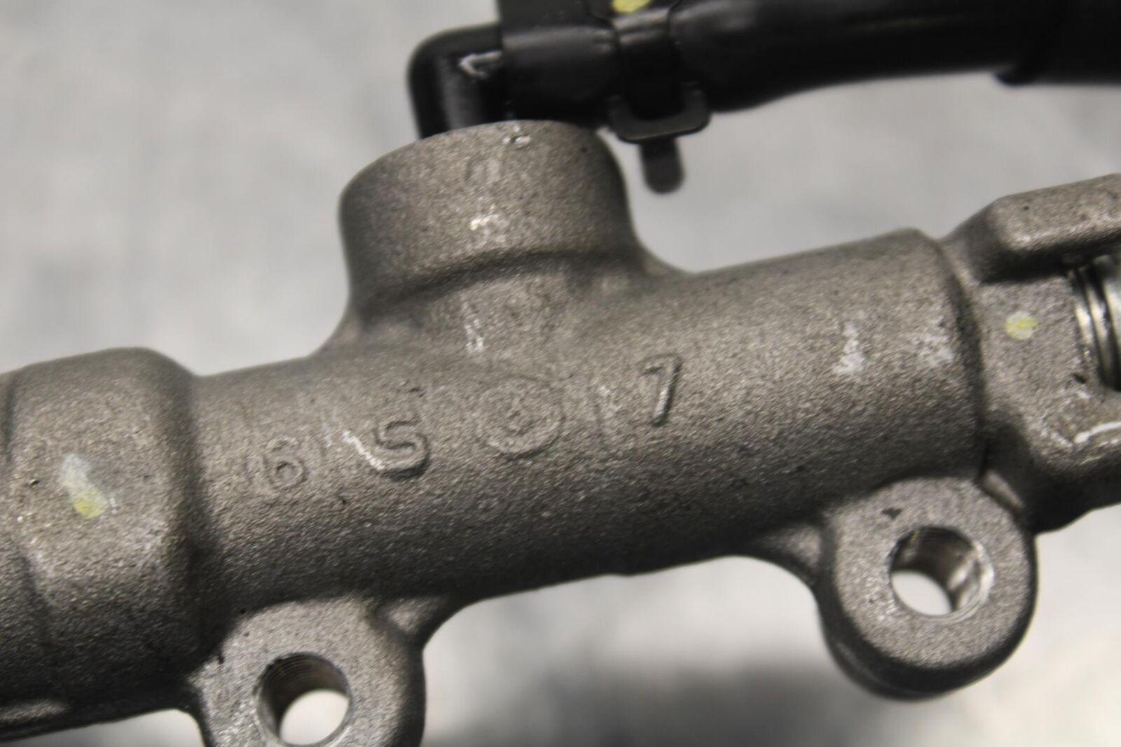 12-17 KAWASAKI ER-6N Z650 REAR BACK BRAKE MASTER CYLINDER W RESERVOIR BB607